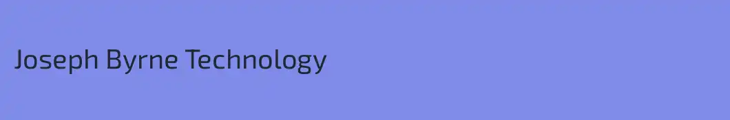 Joseph Byrne Technology